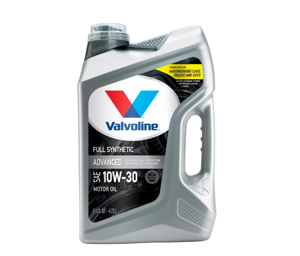 Valvoline 881165 10W30 Advanced Full Synthetic Motor Oil, 5 Quart