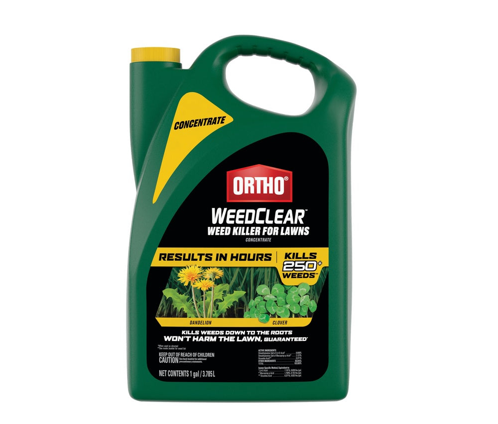 Ortho 0204810 WeedClear Lawn Weed Killer Concentrate, 1 gallon