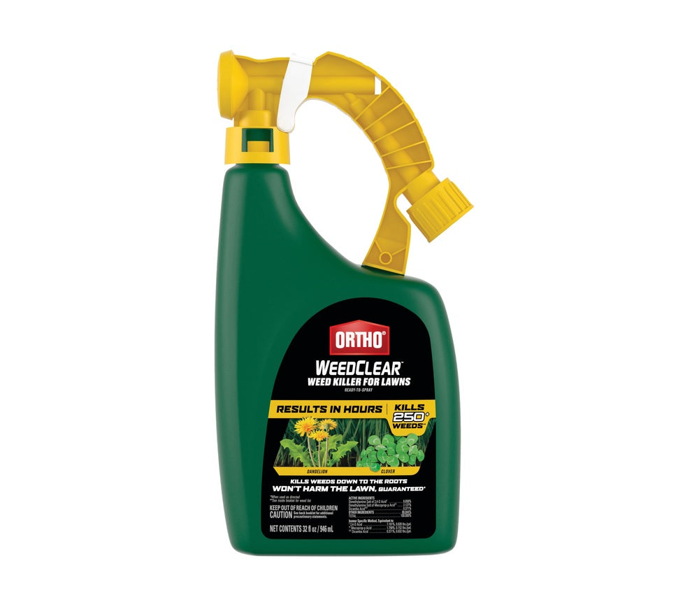 Ortho 0204910 Lawn Weed Killer RTS Hose-End Concentrate, 32 oz