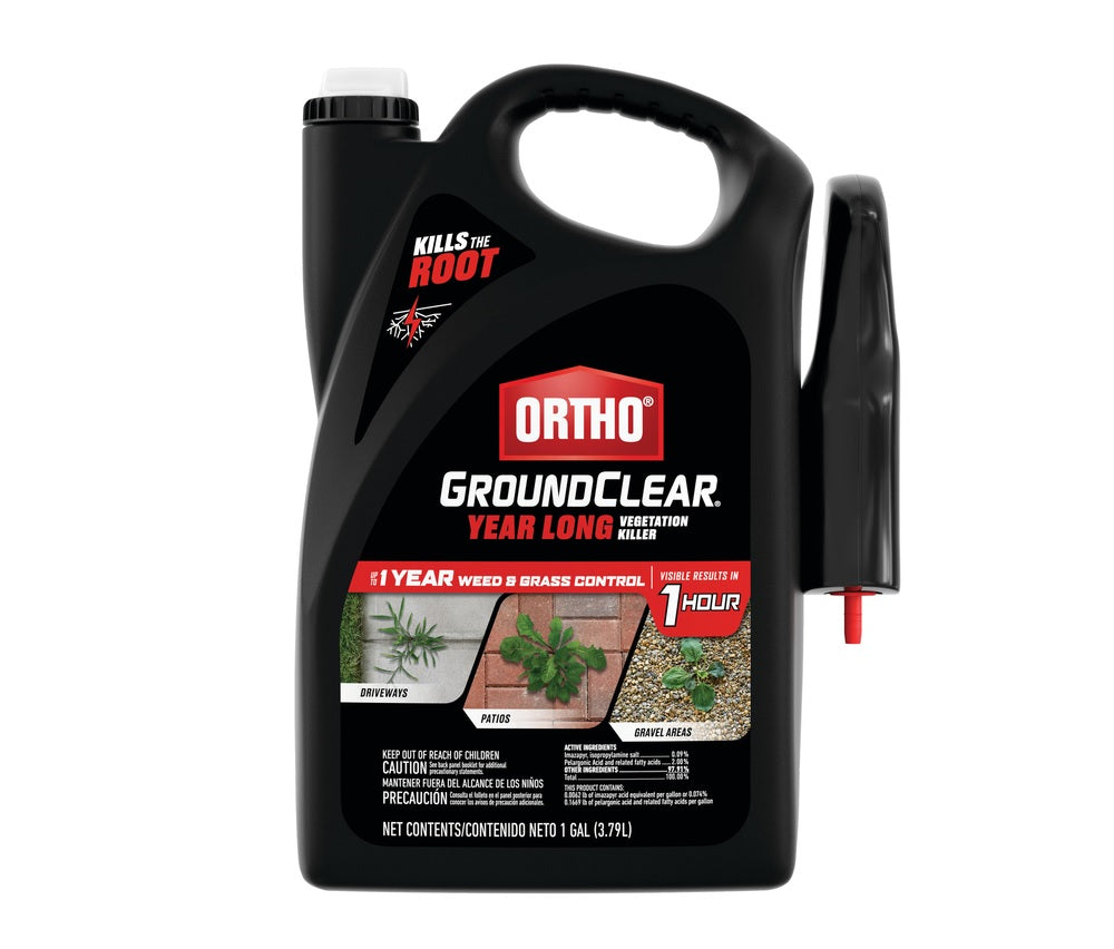 Ortho 0437205 GroundClear Vegetation Killer RTU Liquid, 1 gallon