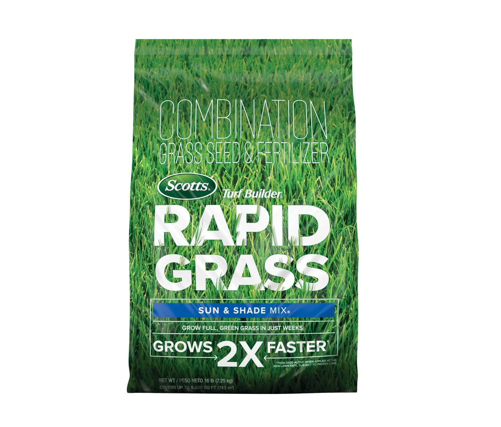 Scotts 18216 Mixed Sun/Shade Grass Seed, 16 lb