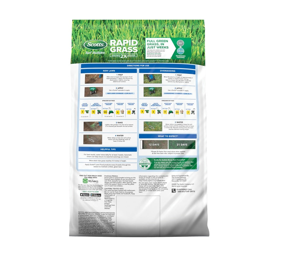 Scotts 18216 Mixed Sun/Shade Grass Seed, 16 lb