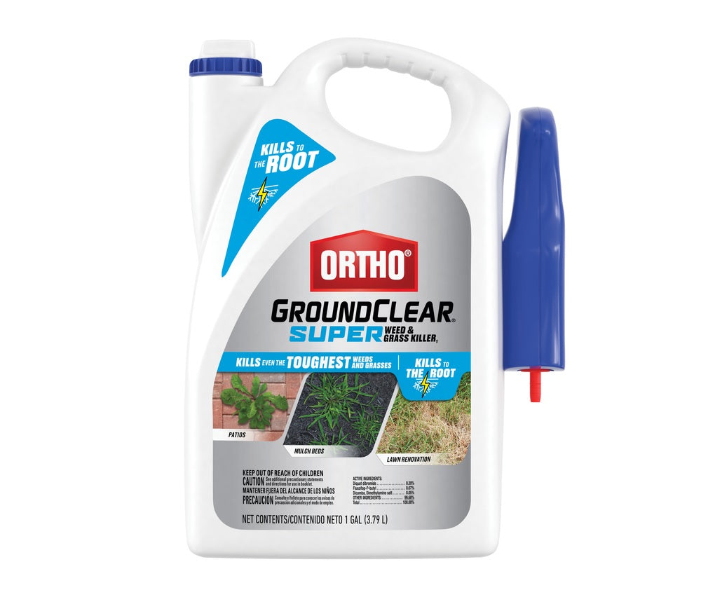 Ortho 4652605 GroundClear Weed and Grass Killer RTU Liquid, 1 gal.