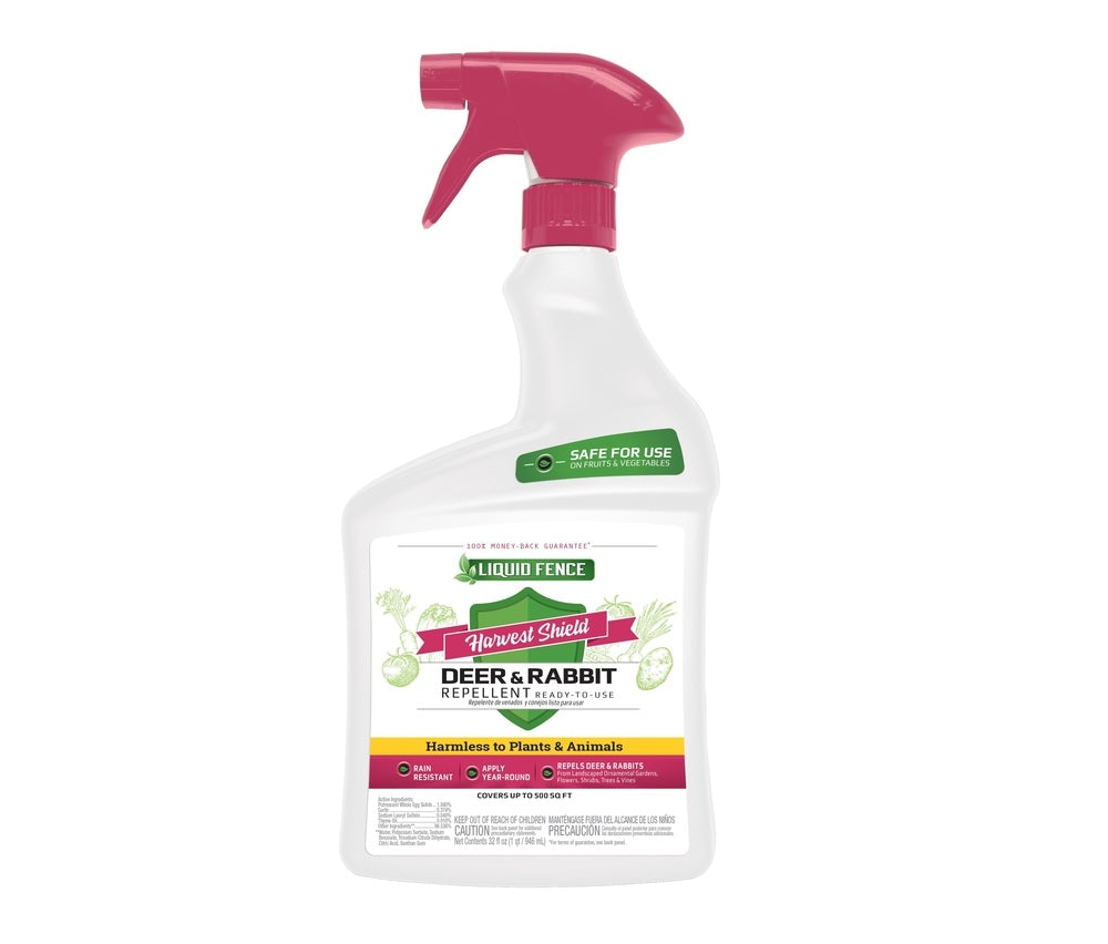 Liquid Fence HG-75048 Animal Repellent Liquid, 32 oz