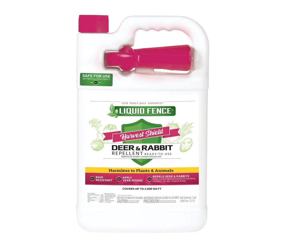 Liquid Fence HG-75049 Animal Repellent Liquid, 1 gallon