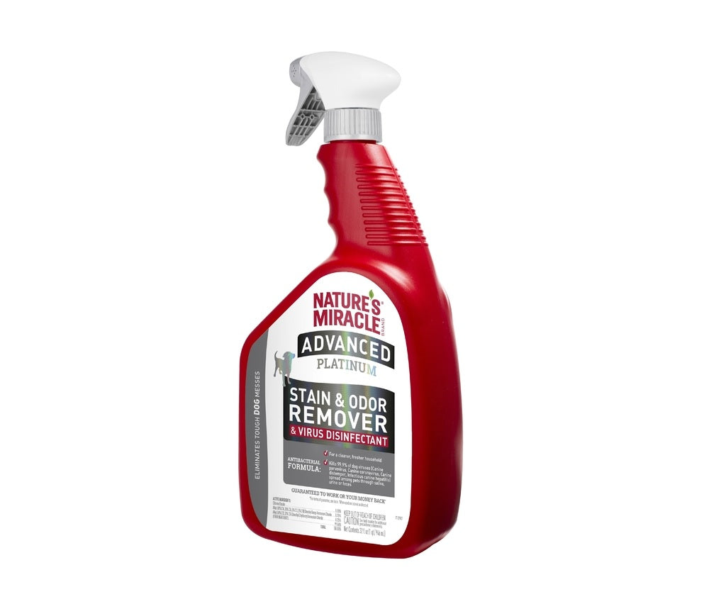 Natures Miracle P-98180 Dog Liquid Odor/Stain Remover, 32 oz