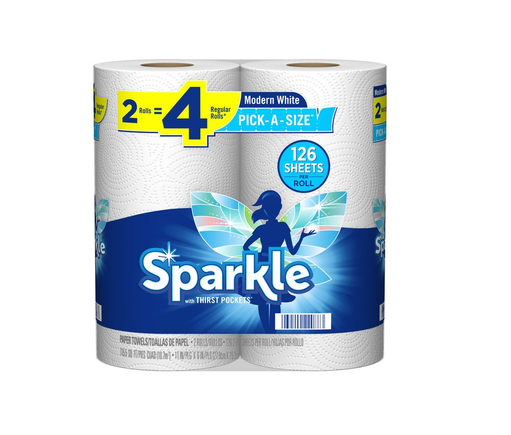 Sparkle 22088 126 sheet Paper Towels, White
