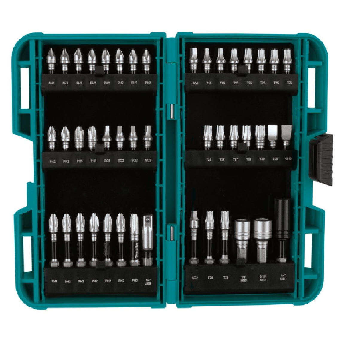 Makita E-01650 XPS Impact Bit Set, 45 pc