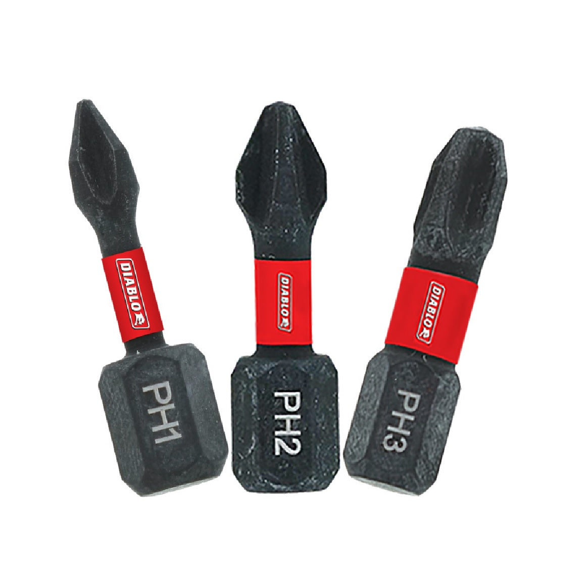 Diablo DPHV1-S3 Phillips Drive Bit Assorted Pack