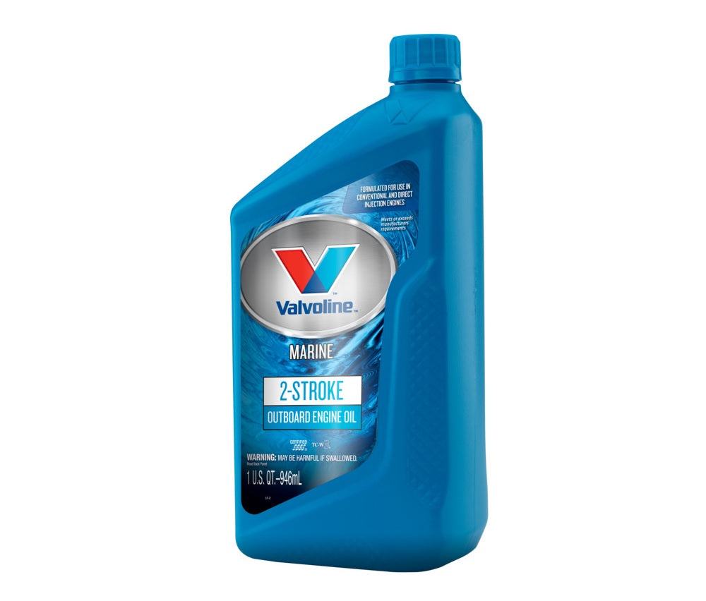 Valvoline 822386 TCW-3 2-Cycle Marine Motor Oil, 1 Quart