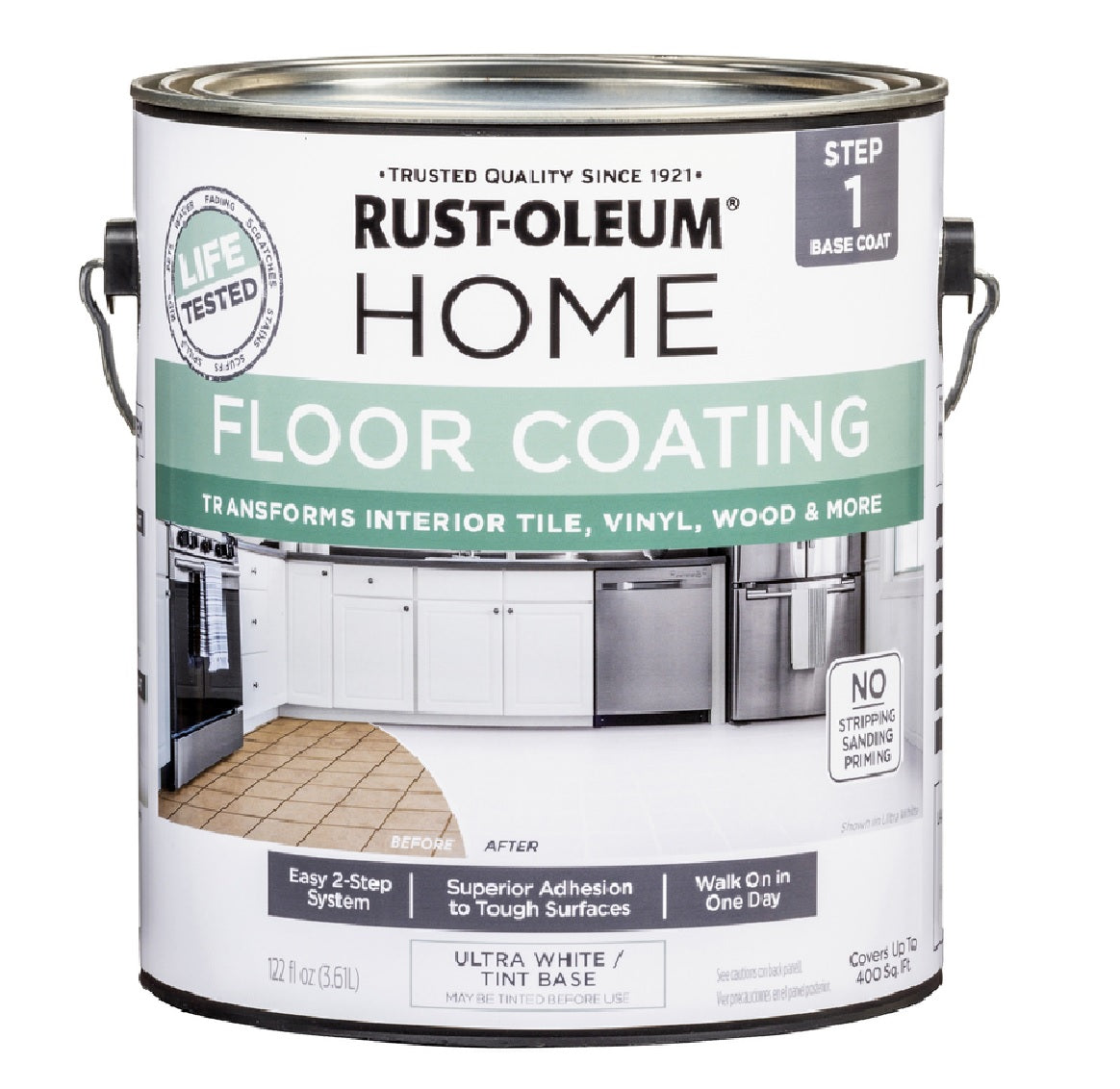 Rust-Oleum 357671 Home Interior Floor Paint