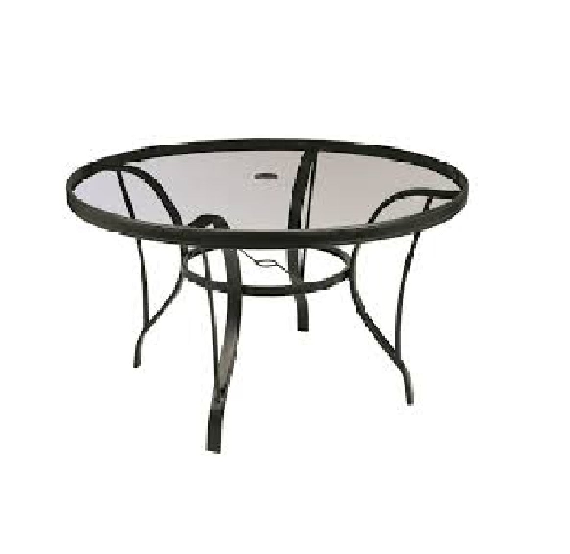 Living Accents TGS49SC Roscoe Round Dining Table