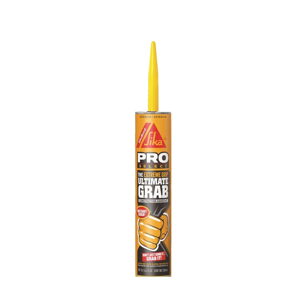 SikaBond 476098 Construction Adhesive, Gray, 10.1 oz