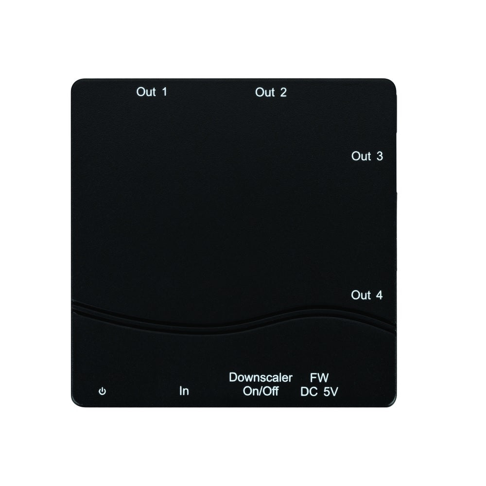 Monster JHIU0127 Just Hook It Up HDMI Splitter, Black