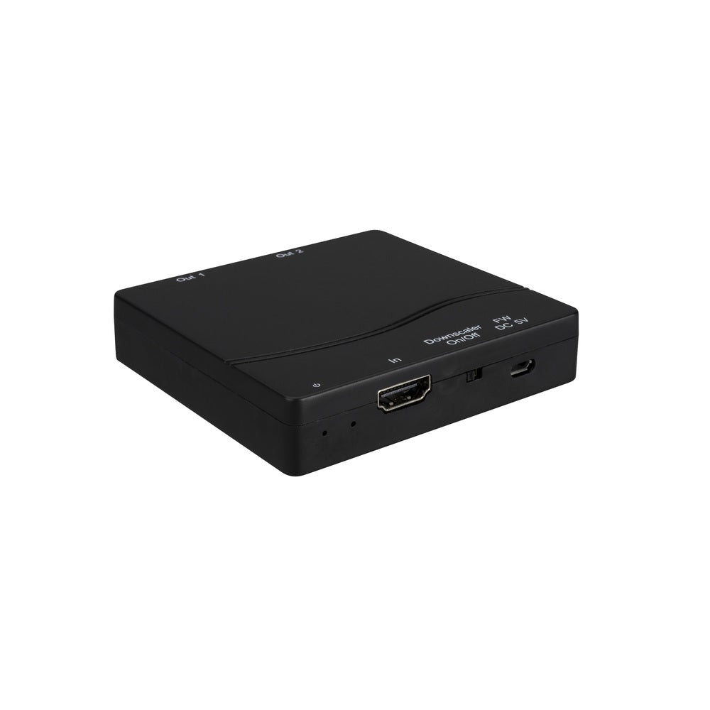 Monster JHIU0126 Just Hook It Up HDMI Splitter, Black