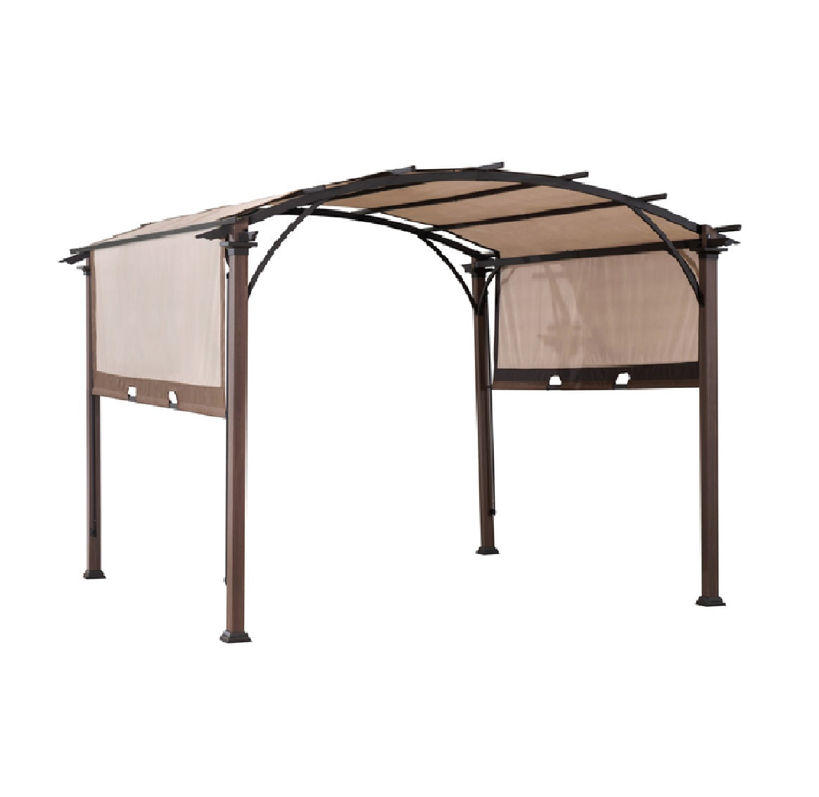 Living Accents A106000506 Arched Pergola, Brown