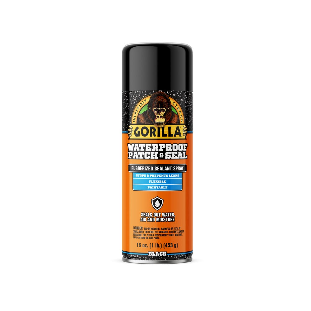 Gorilla 104052 Waterproof Patch & Seal Spray, 16 oz.