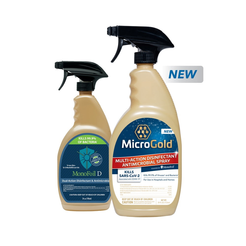MicroGold MG0094 No Scent Antibacterial Disinfectant, 24 oz.