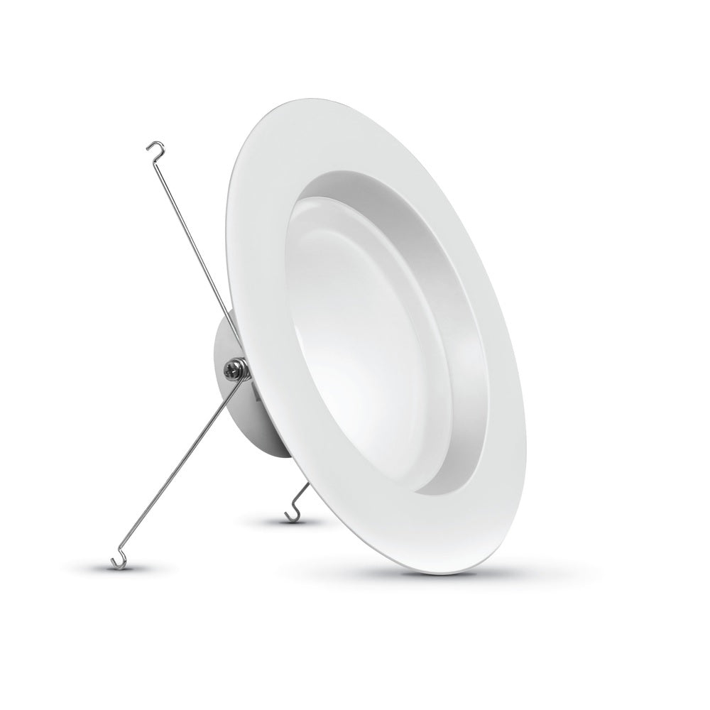 Feit Electric LEDR4HO/6WYCA Dimmable Recessed Downlight, 4", White