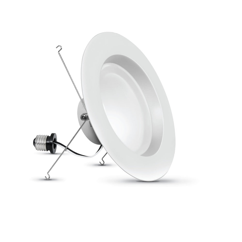 Feit Electric LEDR56HO/6WYCA Dimmable Recessed Downlight, White