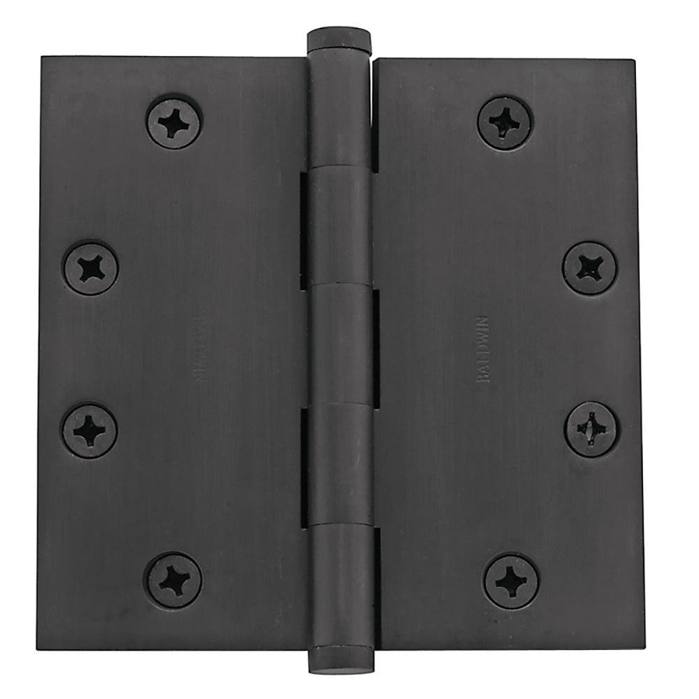 Baldwin 1045102I Mortise Square Hinge, Oil Rubbed Bronze