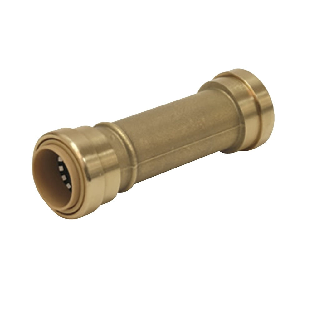 B & K 6630-304 Push On Slip Coupling, 3/4", Brass