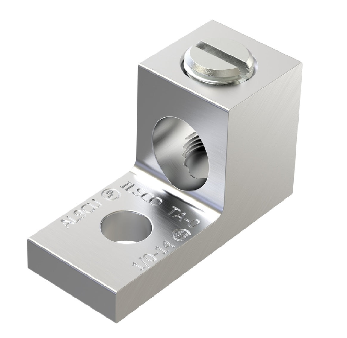 Gardner Bender GBTA-0 14-1/0 AWG Electrical Lug, Silver