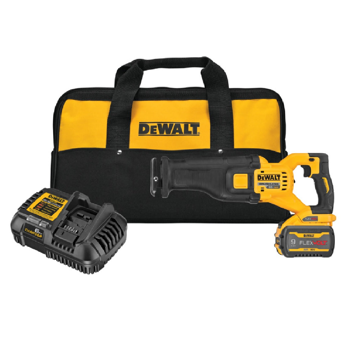 Dewalt DCS389X1 Brushless Cordless Reciprocating Saw Kit