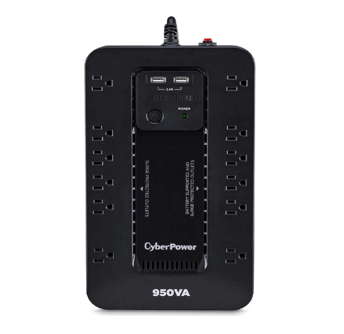 CyberPower SX950U 12 outlets PC Battery Backup, Black