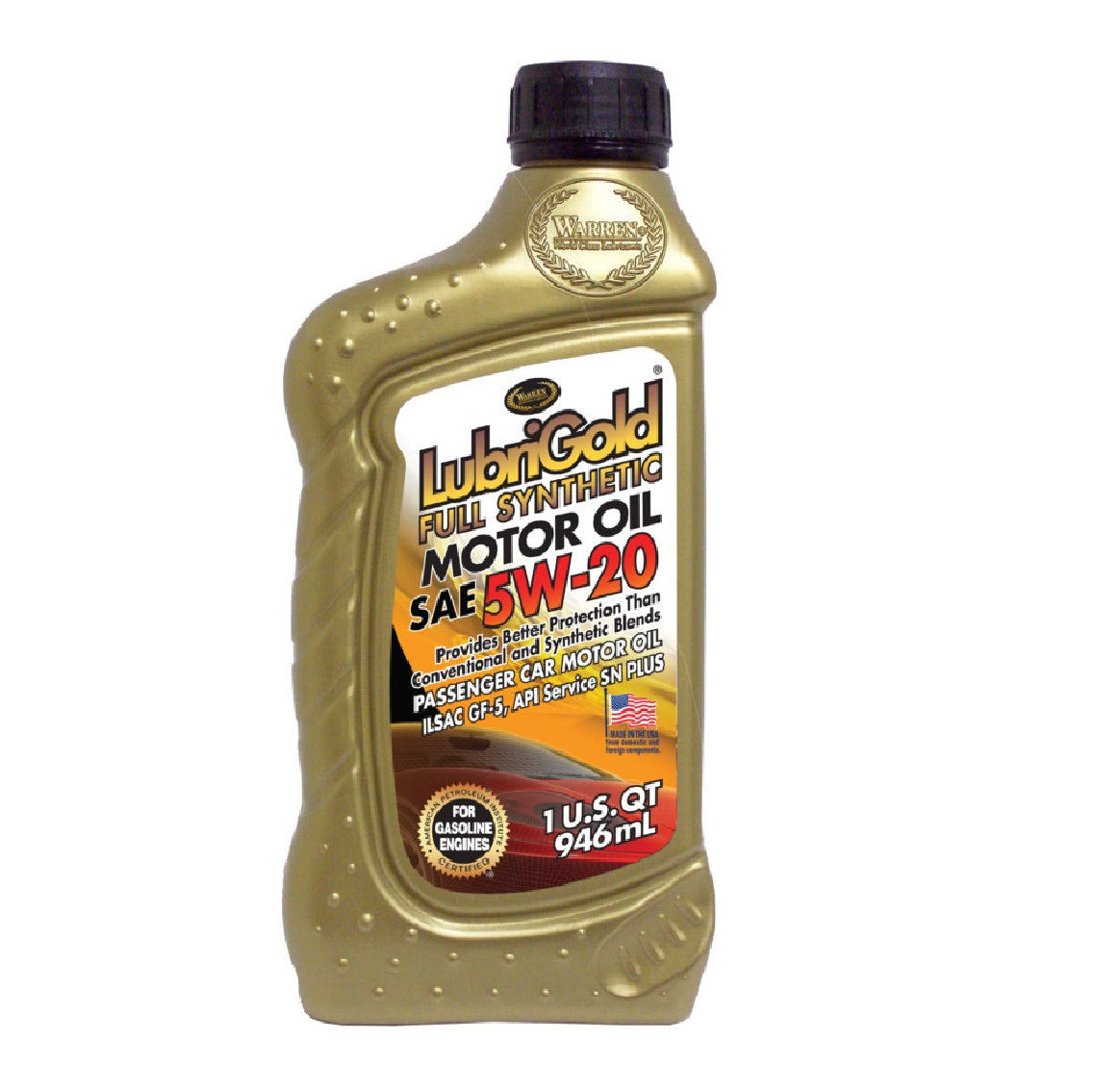 Warren 402056 LubriGold Motor Oil, 32 oz