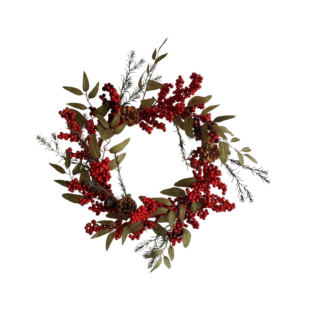 Santas Forest 38505 Wreath Berry, PVC
