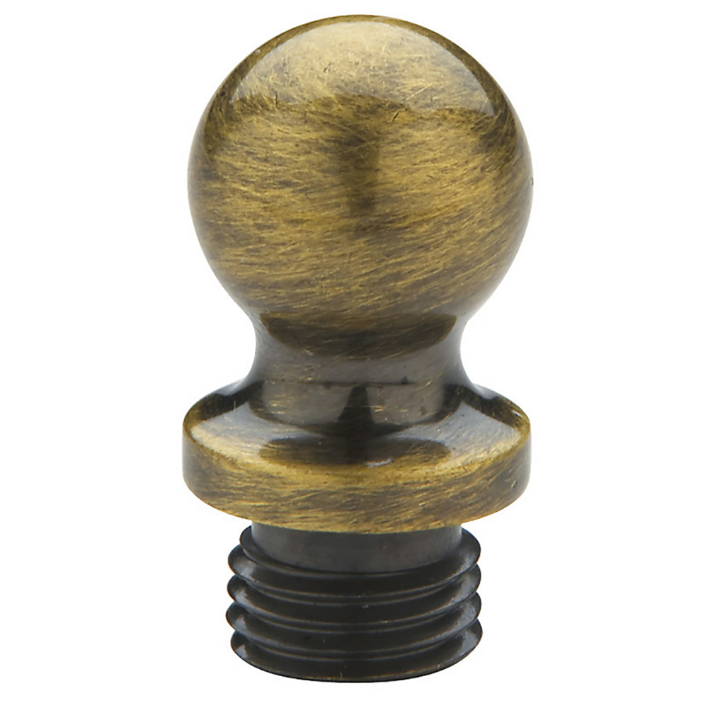 Baldwin 1090050I Ball Tip Square Corner Hinge, Antique Brass