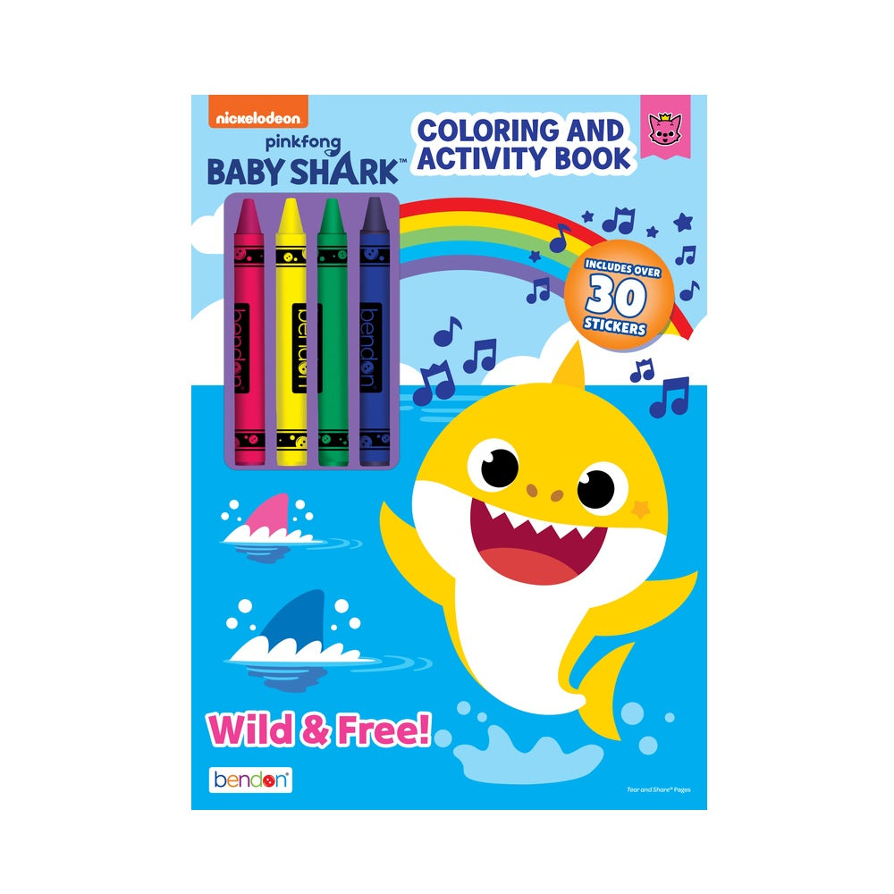 Bendon 41666 Activity and Coloring Book, Multicolored