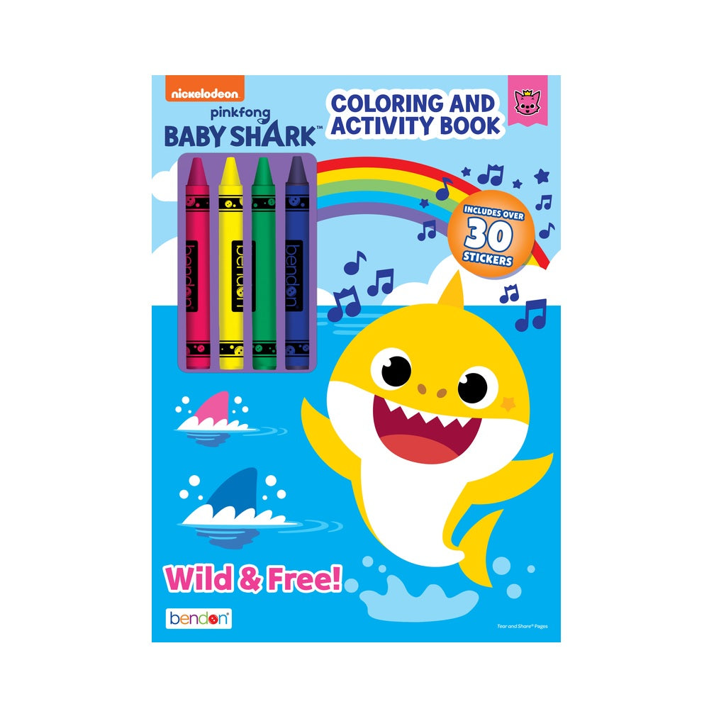 Bendon 41666 Activity and Coloring Book, Multicolored