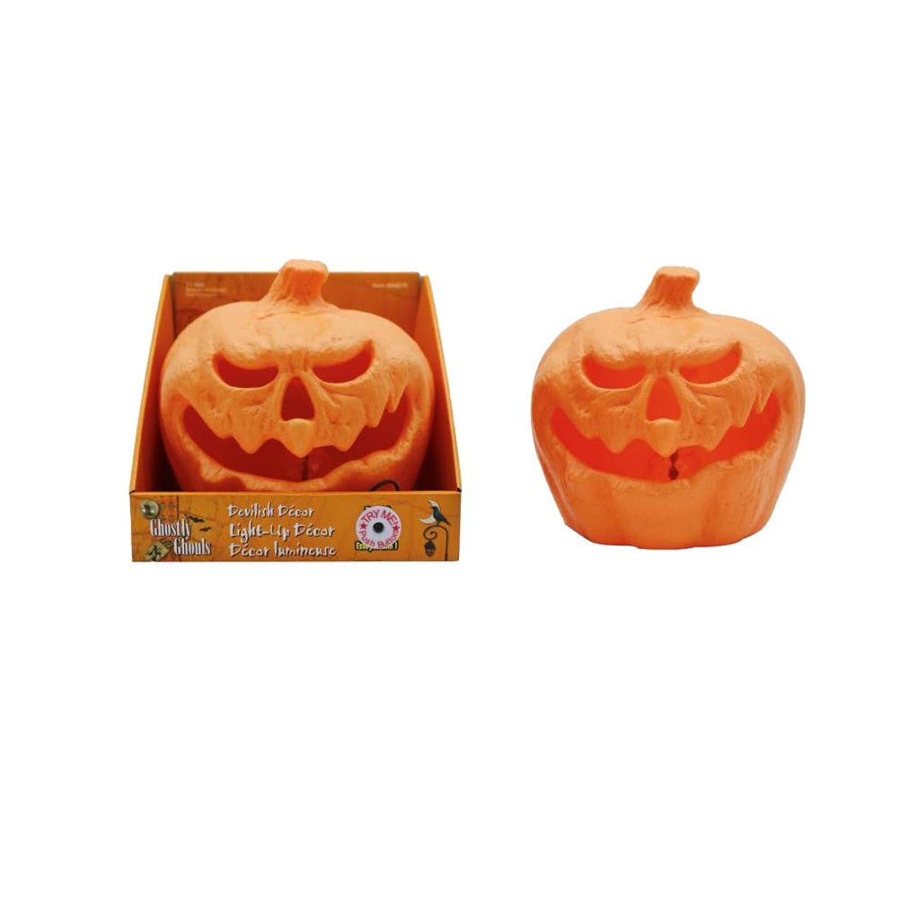 Santas Forest 92505 Small Jack-O-Lantern, 8.97" H, ABS