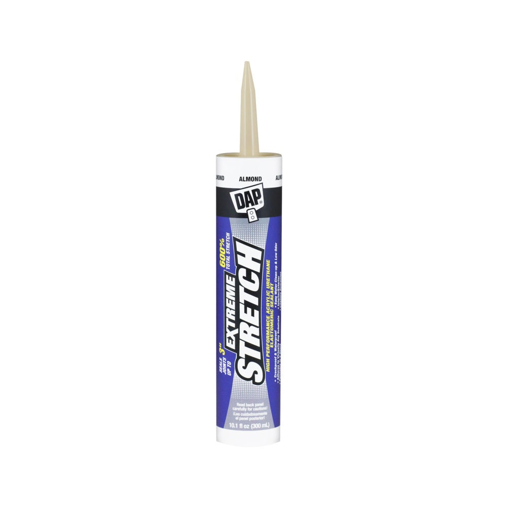Dap 7079818717 Premium Elastomeric Sealant, Almond, 10.1 Oz