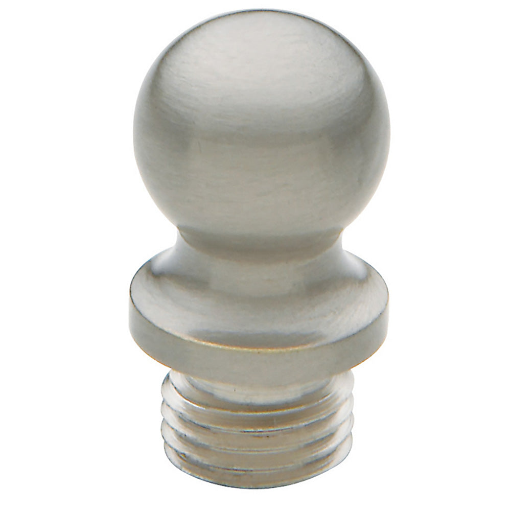 Baldwin 1090150I Ball Tip Square Corner Hinge, Satin Nickel