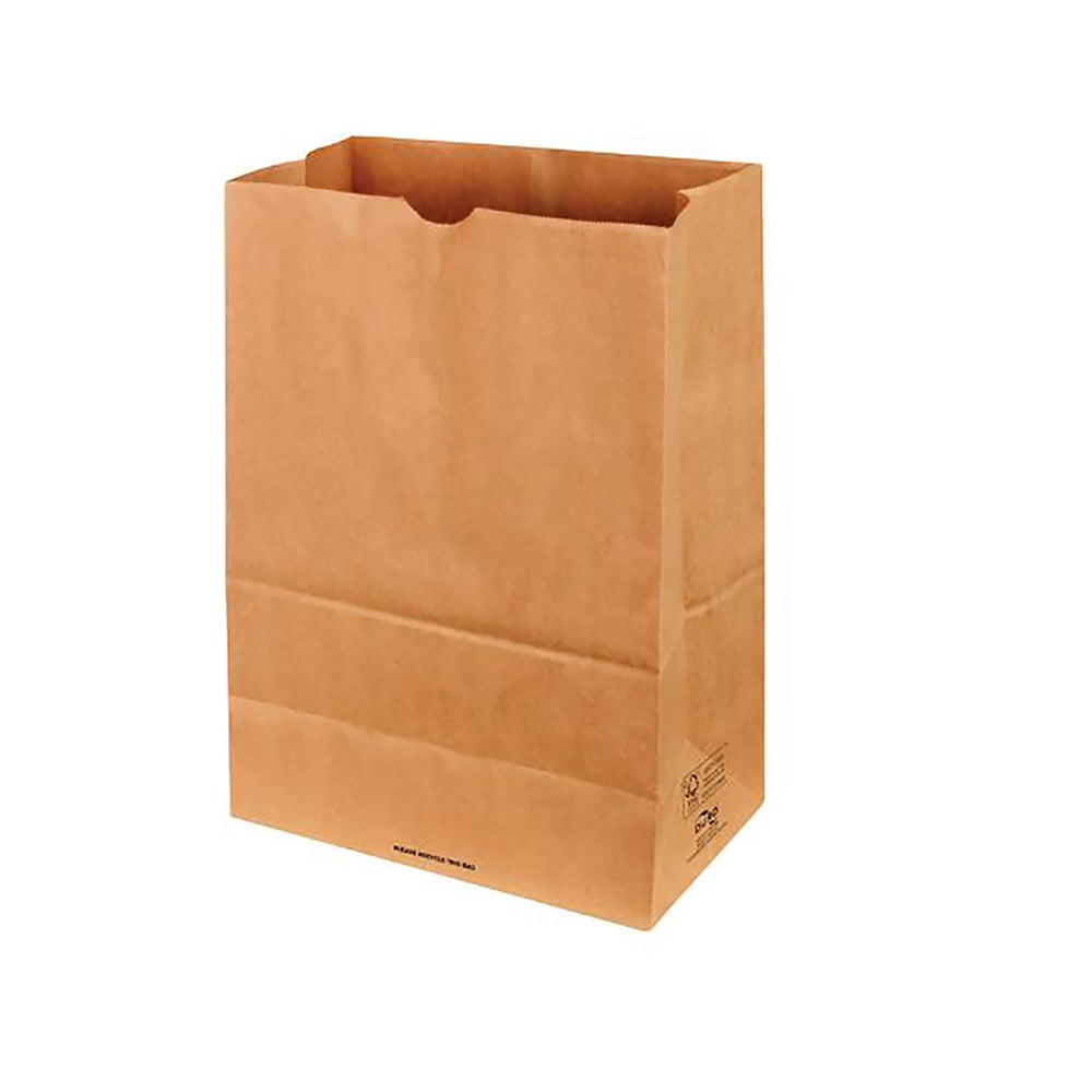 Duro 18061 Paper Shopping Bag, Brown, 500 pk