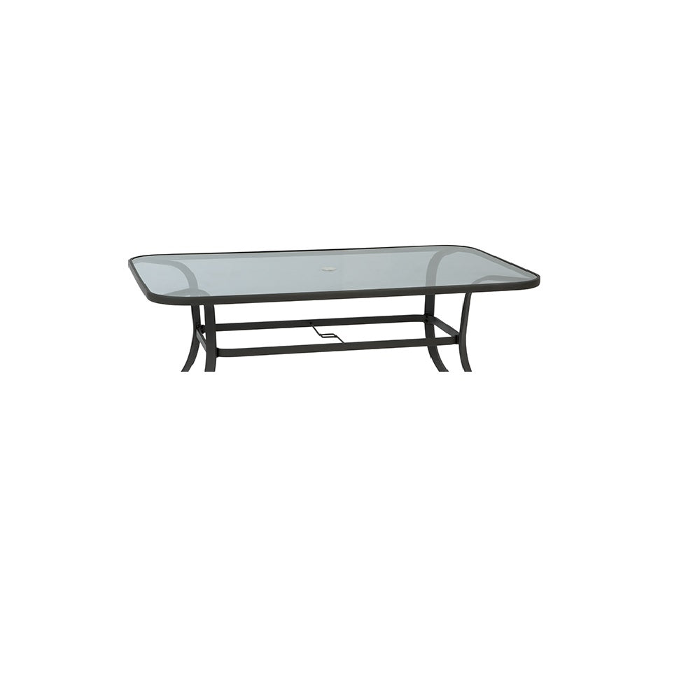 Living Accents ACE21004 Rectangular Dining Table, Black