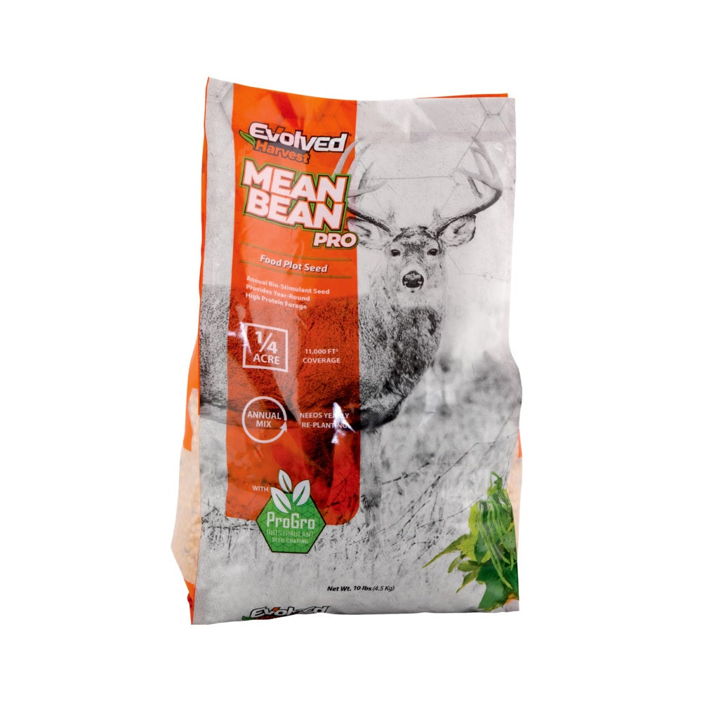 Evolved Harvest EVO81002 Mean Bean Pro Food Plot Seed, 10 lb