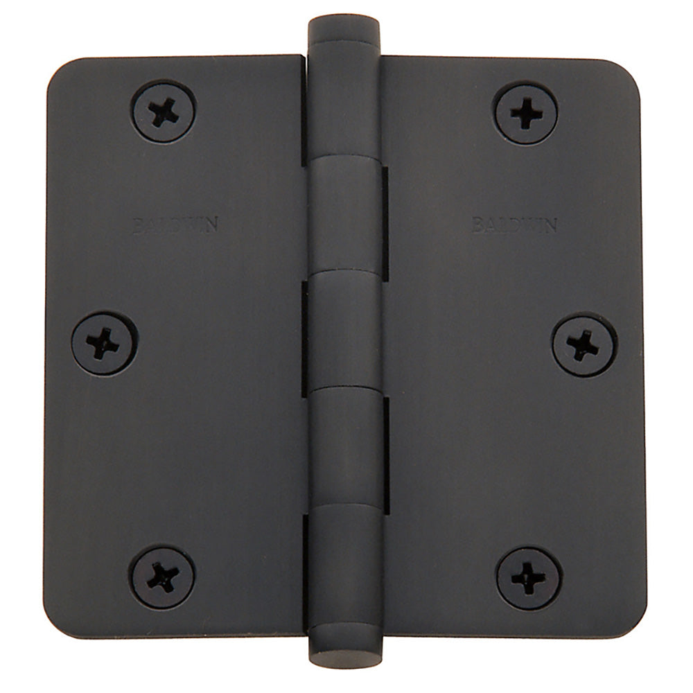 Baldwin 1435102I Radius Mortise Hinge, Oil Rubbed Bronze