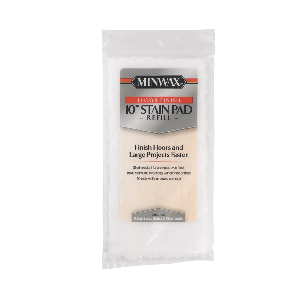 Minwax 427210200 Floor Stain Pad, 10" x 10", Polyester