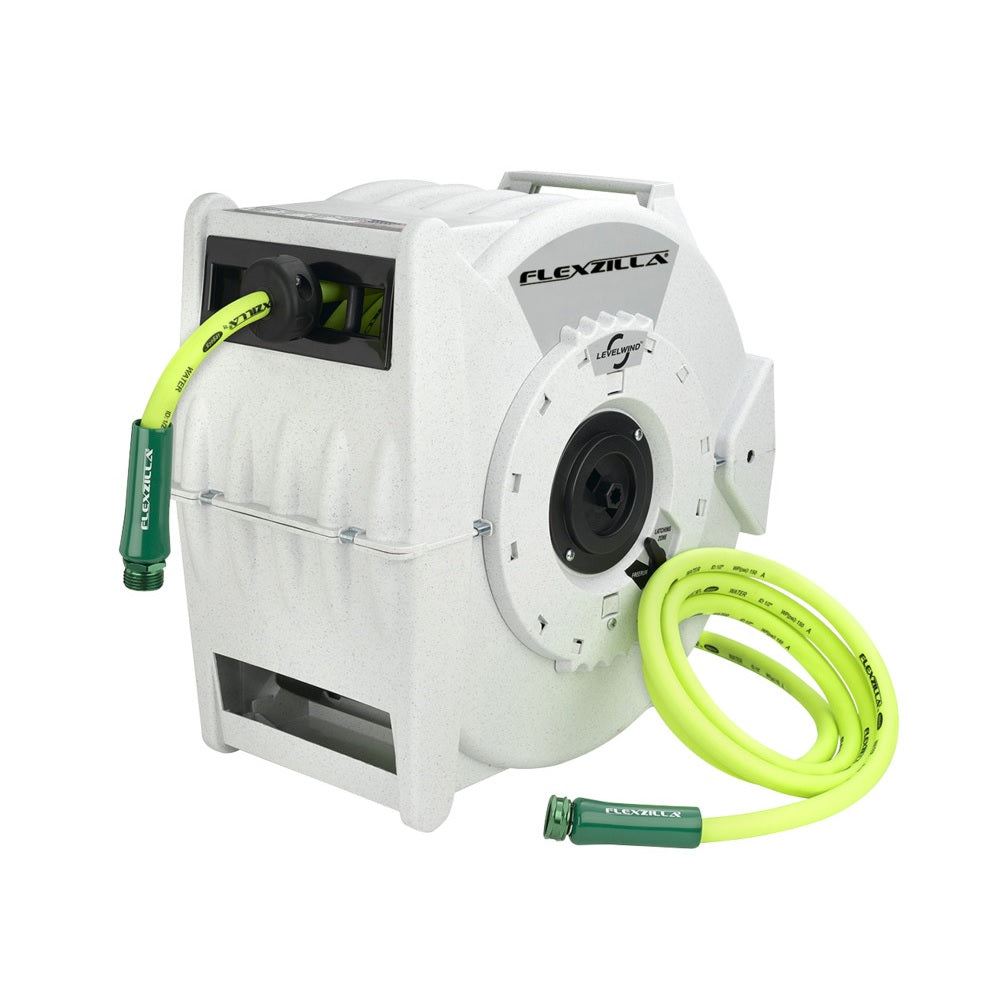 Flexzilla L8340FZ Automatic Winding Dia Hose Reel, 70' L, Polypropylene