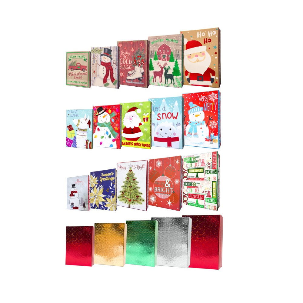 Santas Forest 69529 Paper Box Apparel Set, 5, 12" x 16.5", Assorted