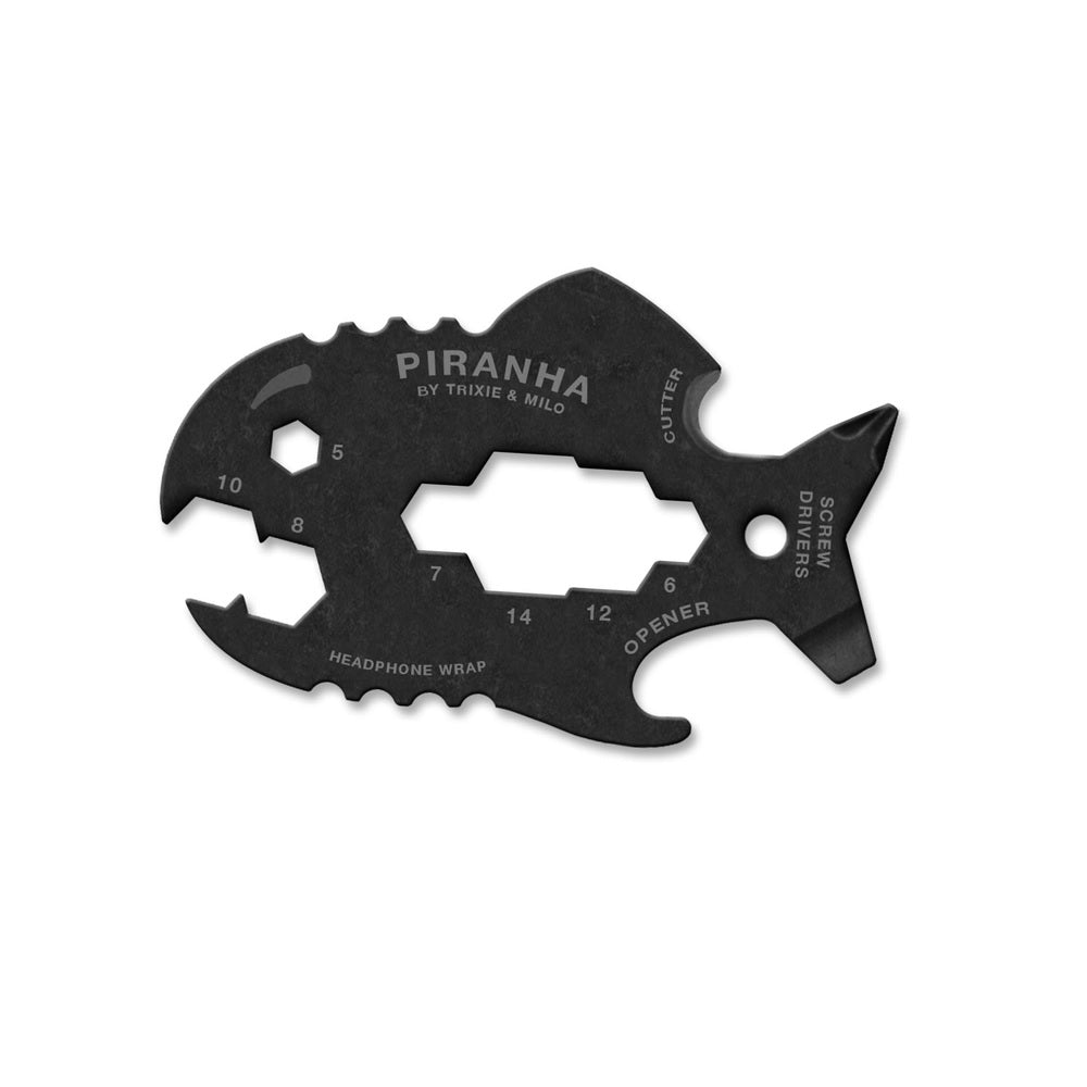 Trixie and Milo TOOL-PIRHA Piranha Multi-Tool, Black, 1 pc.