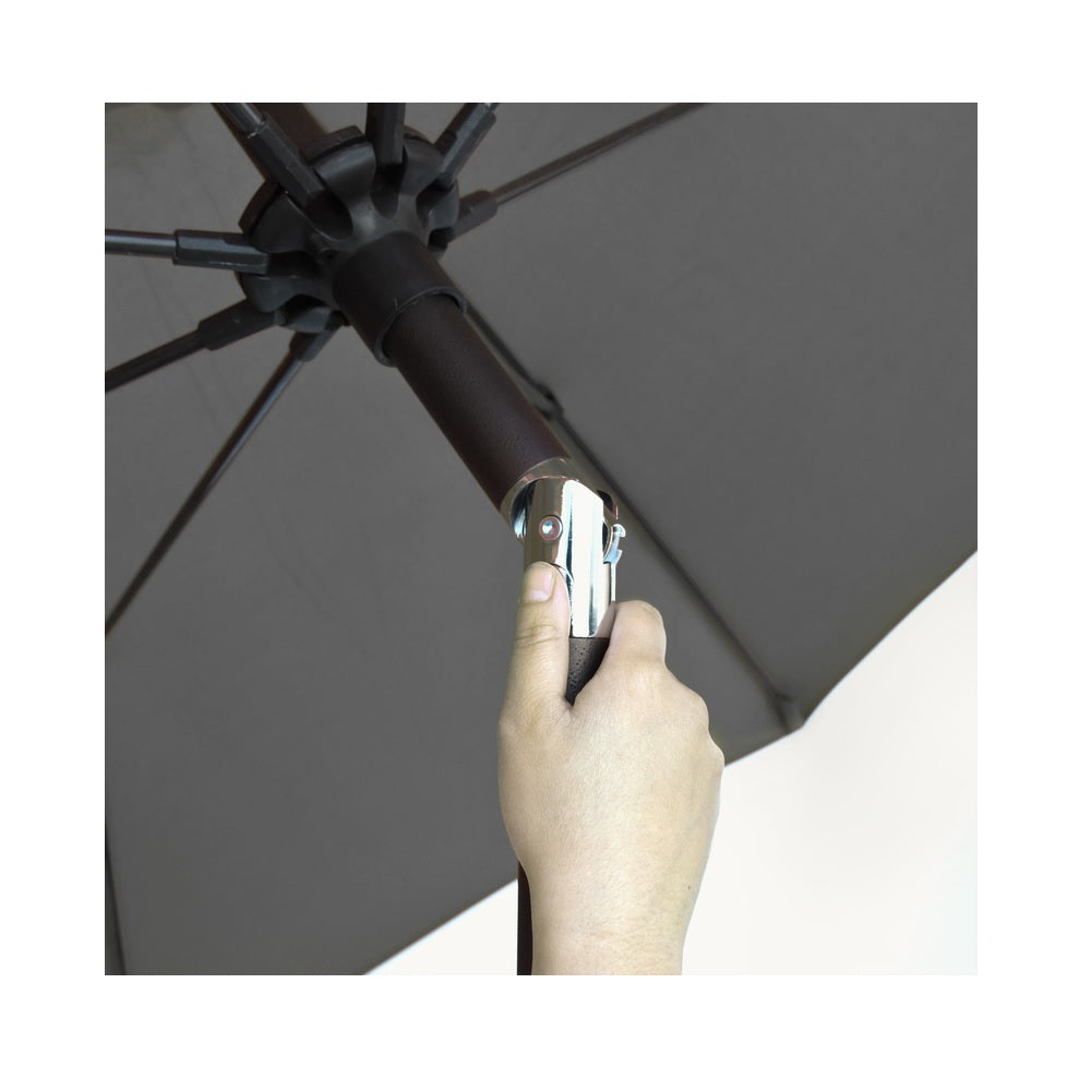 Astella 194061262238 Tiltable Market Umbrella, 10', Brick