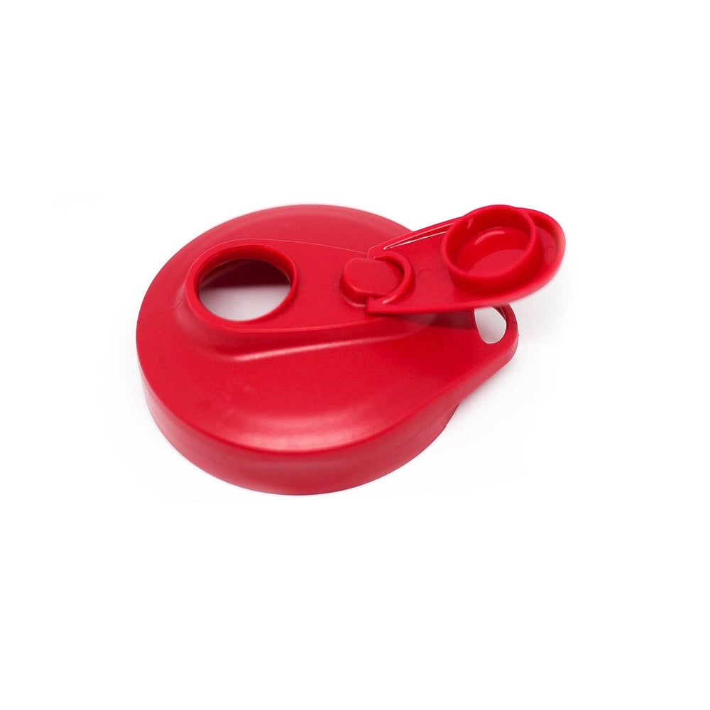 Masontops MT1RRD Regular Mouth Multi Top Flip Cap Lid, Red