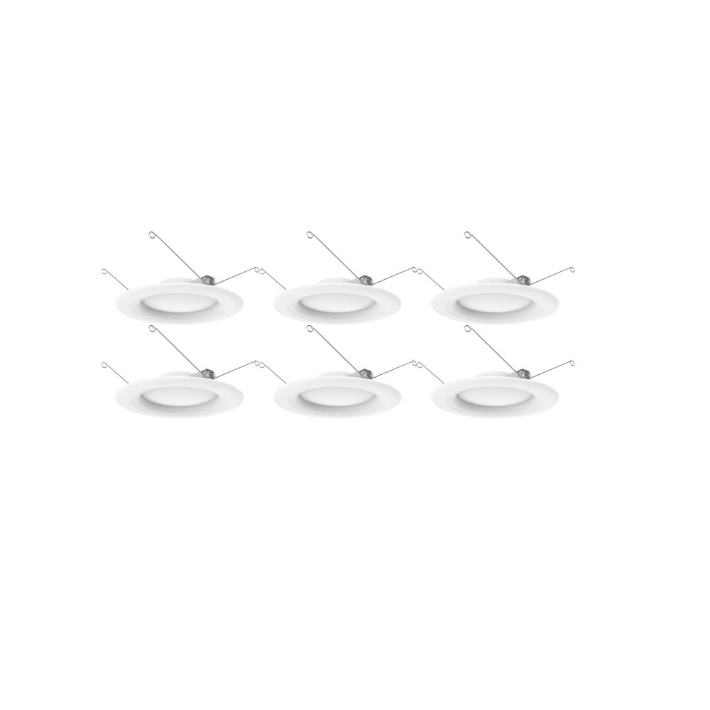 Satco S11641 LED Retrofit Downlight, White, 9.2 watt