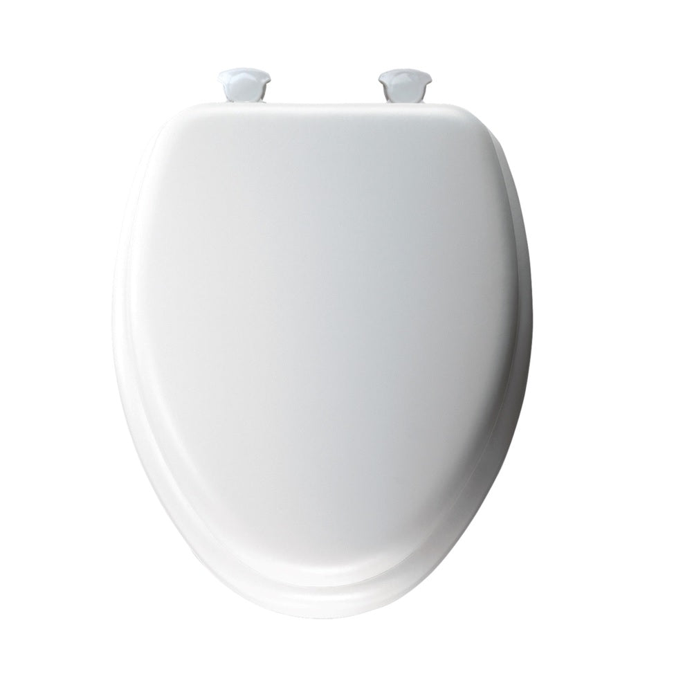 Bemis 115EC-000 Soft Toilet Seat, 15 Inch x 19 Inch, White