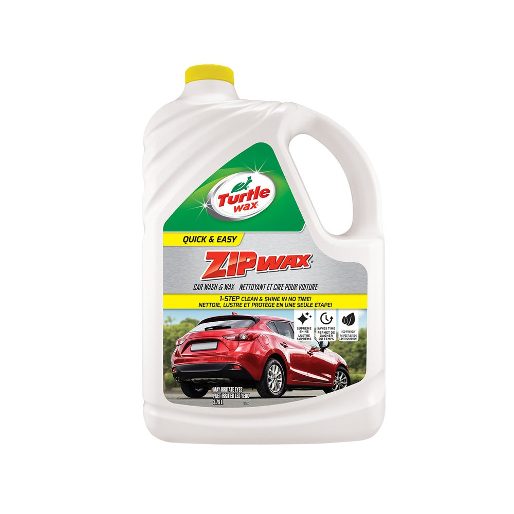 Turtle Wax T78C ZipWax Liquid Car Wash/Wax, 1 gallon